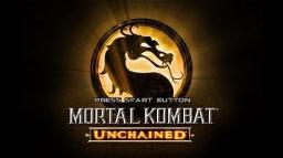 Mortal Kombat Unchained Title Screen